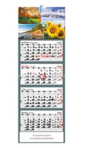 Kalendarz czterodzielny - C39 Cztery pory roku
