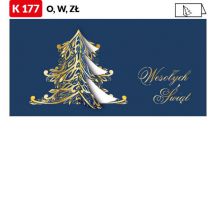 Karnet świąteczny - K177_L