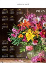 Kalendarz planszowy - A27 Bukiet