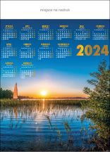 Kalendarz planszowy - A29 Mazury