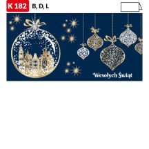 Karnet świąteczny - K182_B