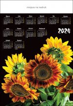 Kalendarz planszowy - B03 Słoneczniki
