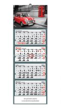Kalendarz czterodzielny - C65 Black & Red