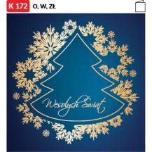 Karnet świąteczny - K172_L