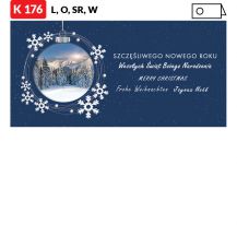 Karnet świąteczny - K176_L