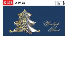 Karnet świąteczny - K178_L