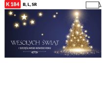 Karnet świąteczny - K184_B