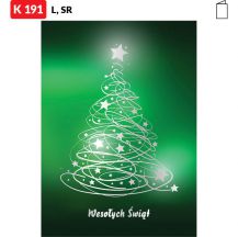 Karnet świąteczny - K191_C
