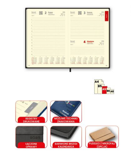 Kalendarz książkowy - KZR201
