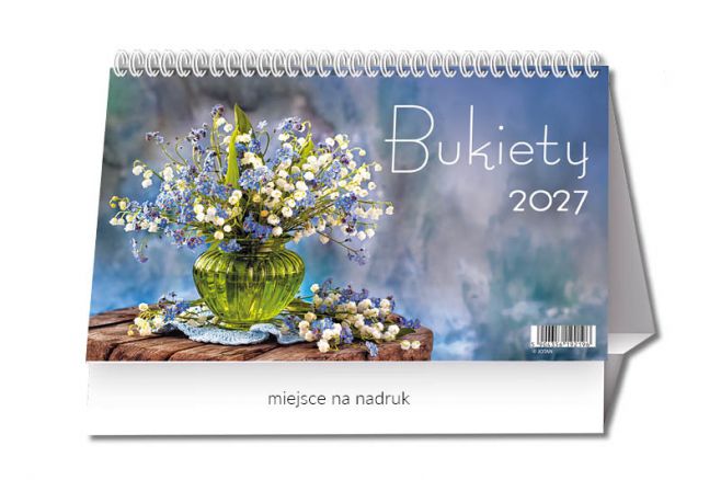 Kalendarz biurkowy - TBM219 Bukiety