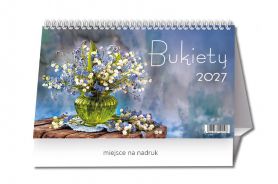 Kalendarz biurkowy - TBM219 Bukiety