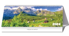 Kalendarz biurkowy - TBS158 Tatry