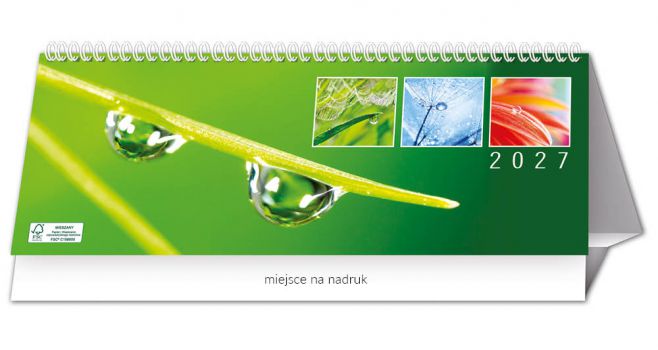 Kalendarz biurkowy - TBSE161 Natura