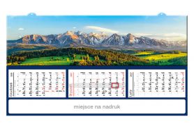 Kalendarz panoramiczny - TLZ211 Tatry