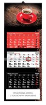Kalendarz trójdzielny - TR81 Kawa
