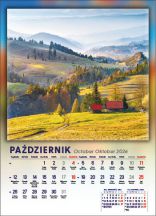 Kalendarz wieloplanszowy - WP115 Cztery pory roku