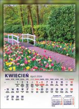 Kalendarz wieloplanszowy - WP115 Cztery pory roku