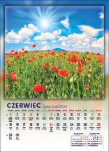 Kalendarz wieloplanszowy - WP115 Cztery pory roku