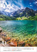 Kalendarz wieloplanszowy - WP117 Polskie góry