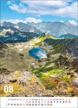 Kalendarz wieloplanszowy - WP117 Polskie góry