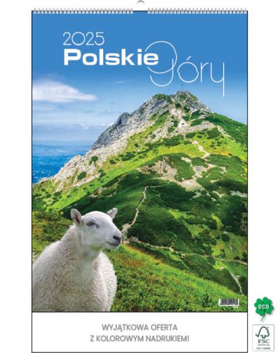 Kalendarz wieloplanszowy - WP118 Polskie góry