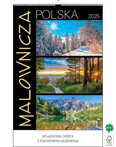 Kalendarz wieloplanszowy - WP119 Malownicza Polska