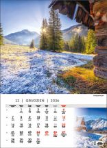 Kalendarz wieloplanszowy - WP121 Tatry