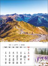 Kalendarz wieloplanszowy - WP121 Tatry