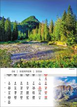 Kalendarz wieloplanszowy - WP121 Tatry