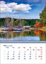 Kalendarz wieloplanszowy - WP122 Warmia i Mazury
