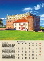 Kalendarz wieloplanszowy - WP126 Polskie zamki i pałace
