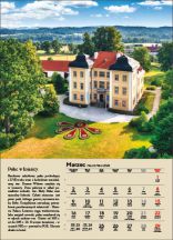 Kalendarz wieloplanszowy - WP126 Polskie zamki i pałace