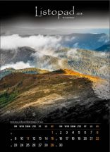 Kalendarz wieloplanszowy - WP127 Tajemnicze Bieszczady