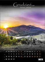 Kalendarz wieloplanszowy - WP127 Tajemnicze Bieszczady