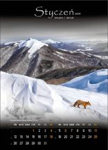 Kalendarz wieloplanszowy - WP127 Tajemnicze Bieszczady