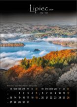 Kalendarz wieloplanszowy - WP127 Tajemnicze Bieszczady