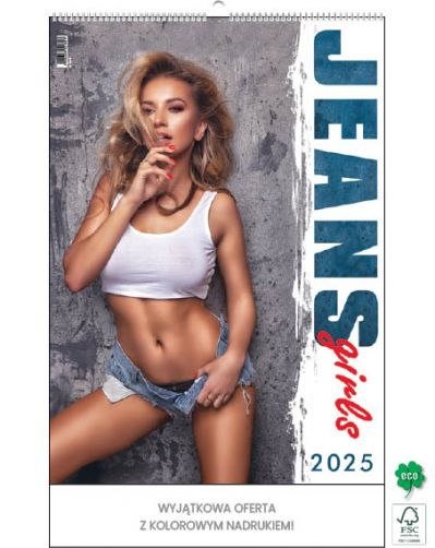 Kalendarz wieloplanszowy - WP140 Jeans girls