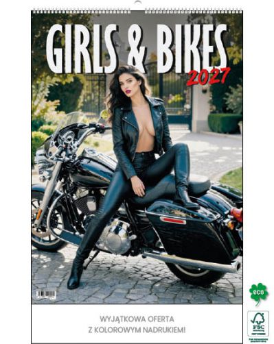 Kalendarz wieloplanszowy - WP151 Girls & Bikes