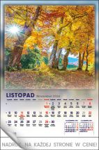 Kalendarz wieloplanszowy - WPN115 Cztery pory roku