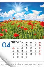 Kalendarz wieloplanszowy - WPN118 Malownicza Polska
