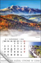 Kalendarz wieloplanszowy - WPN121 Tatry