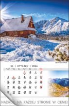 Kalendarz wieloplanszowy - WPN121 Tatry