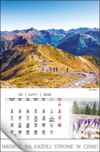 Kalendarz wieloplanszowy - WPN121 Tatry