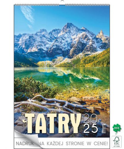 Kalendarz wieloplanszowy - WPN121 Tatry