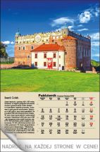 Kalendarz wieloplanszowy - WPN126 Polskie zamki i pałace