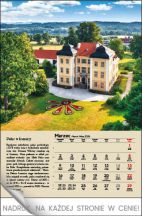 Kalendarz wieloplanszowy - WPN126 Polskie zamki i pałace
