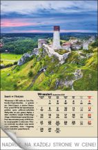 Kalendarz wieloplanszowy - WPN126 Polskie zamki i pałace
