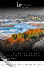 Kalendarz wieloplanszowy - WPN127 Tajemnicze Bieszczady