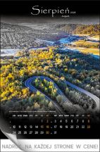 Kalendarz wieloplanszowy - WPN127 Tajemnicze Bieszczady