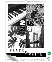 Kalendarz wieloplanszowy - WPN134 Black&White